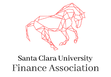 Line art Bronco with Finance Association underneath.
