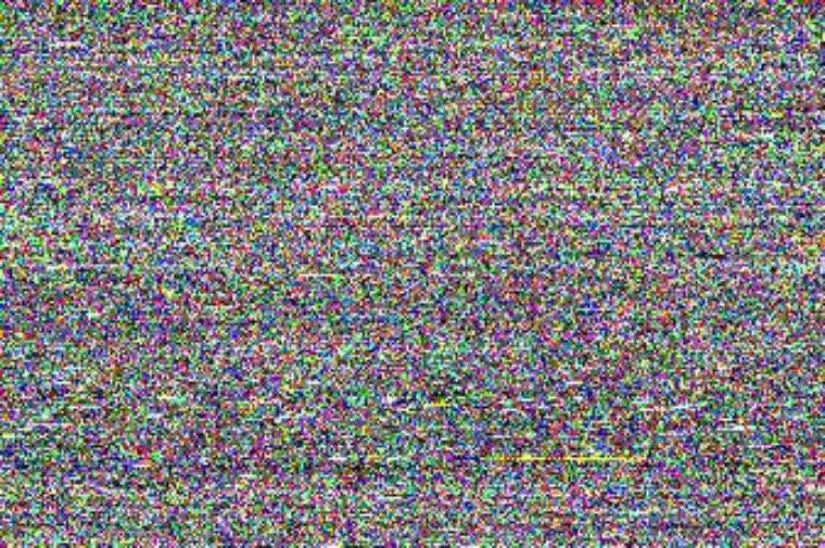 This representation exemplifies less than one percent of one human chromosome.