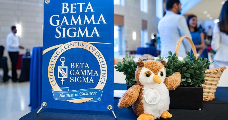 The 2018 Beta Gamma Sigma ceremony and reception. image link to story