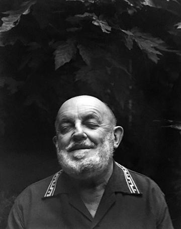 Portrait of Ansel Adams taken by Judy Dater