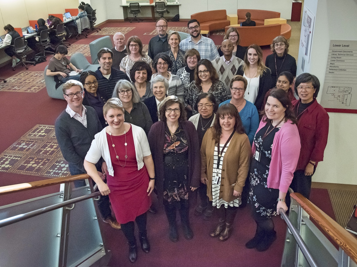The staff of the Santa Clara University Library