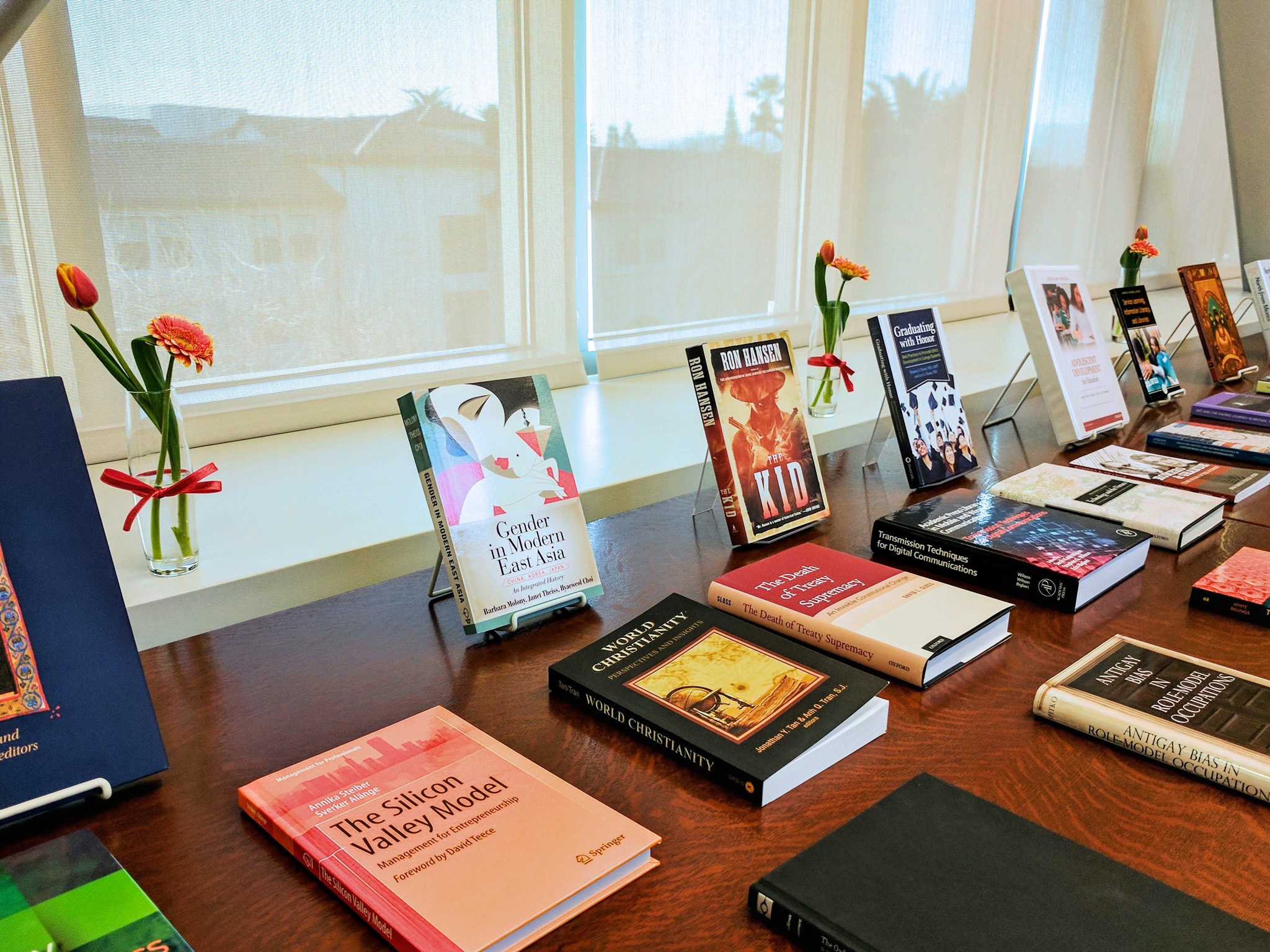 We celebrated faculty authors and editors at the annual New Publications reception